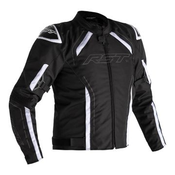 RST S-1 Textiele Jas Zwart Wit