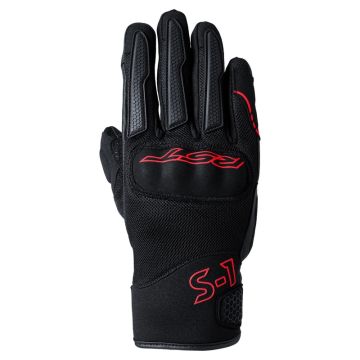 RST S1 Mesh Handschoenen Zwart Grijs Rood