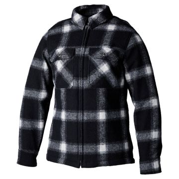 RST Brushed Ladies Shirt Zwart Wit Geruit