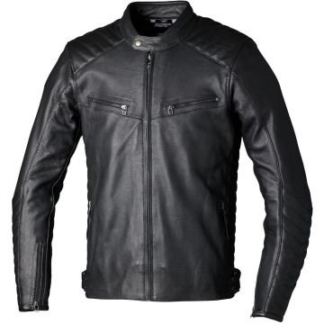 RST Roadster Air Geperforeerde leren motorjas