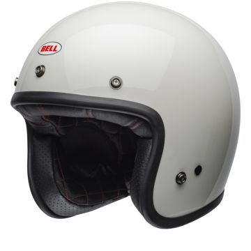 Bell Custom 500 Vintage Wit Jethelm
