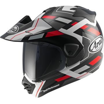 Arai Tour-X5 Match Wit Zwart Rood Adventure Integraalhelm