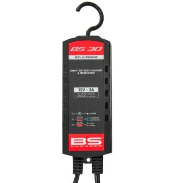 BS Battery Slimme acculader BS30 - 12V 3A
