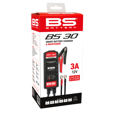 BS Battery BS30 slimme batterijlader - 12V 3A
