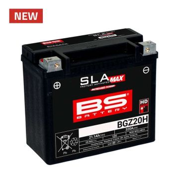 BS Battery SLA Max Batterij Onderhoudsvrij Fabrieksgeactiveerd - BGZ20H