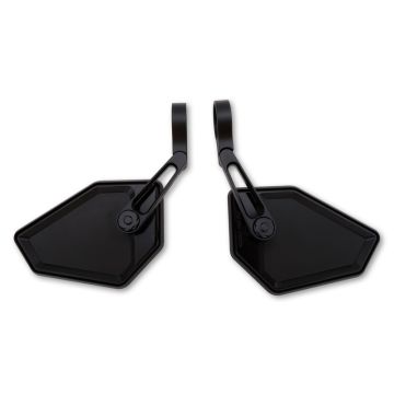 HIGHSIDER pro Bar End Spiegel Nova-Race Zwart (Paar)