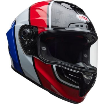 Bell Race Star DLX RSD Old Glory Carbon Rood Wit Blauw Integraalhelm