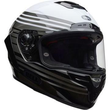 Bell Race Star DLX RSD Dash Carbon Zwart Wit Grijs Integraalhelm