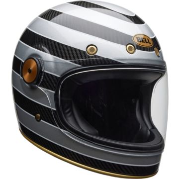 Bell Bullitt GT Carbon RSD Zilver Integraalhelm