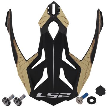 LS2 MX701 Trick Helmet Peak