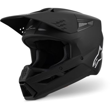 Alpinestars S-M3 Mat Zwart Crosshelm