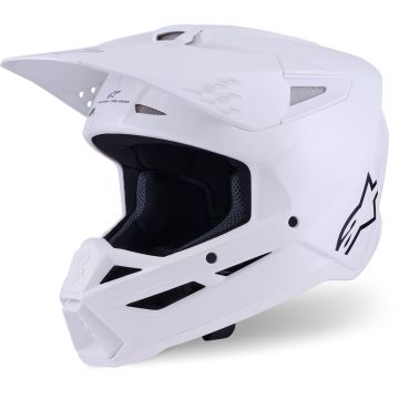 Alpinestars S-M3 Wit Crosshelm