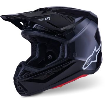 Alpinestars S-M7 Zwart Crosshelm