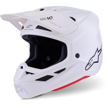 Alpinestars S-M7 Wit Crosshelm