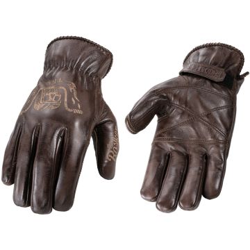 ROKKER Tattoo Ape Bruine Handschoenen