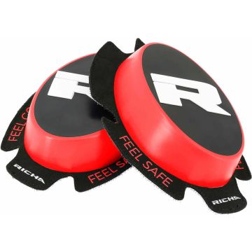 Richa Knee Sliders R Rood