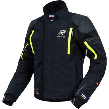Rukka Shield-R Zwart Geel Textiele Motorjas
