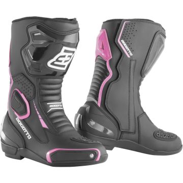 Bogotto Carta Race geperforeerde dames motorlaarzen