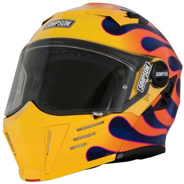 Simpson Darksome Wildfire Motorhelm