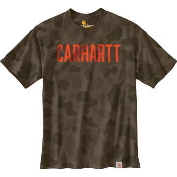 Carhartt Workwear Camo Block Logo T-Shirt
