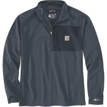Carhartt Force Ironwood Relaxed Half-Zip Mock Neck Sweatshirt