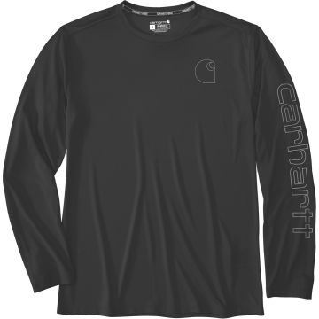 Carhartt Force Sun Defender™ Long-Sleeve Logo Graphic Long-Sleeve Functioneel overhemd