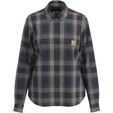 Carhartt Hamilton Relaxed LS Dames flanellen overhemd