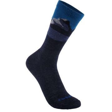 Carhartt Midweight Synthetic-Wool Blend Mountain Crew Sokken - 2-pack