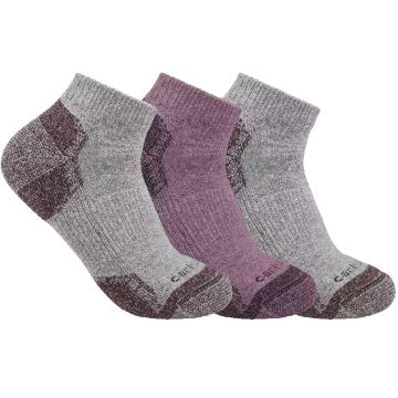 Carhartt Midweight Cotton Blend Low Cut Damessokken - 3-pack