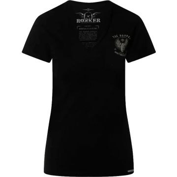 Rokker Flying Wheel Dames T-shirt