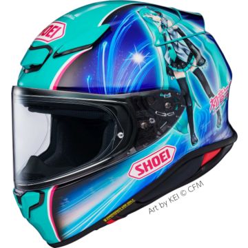 Shoei NXR2 Hatsune Miku Helm