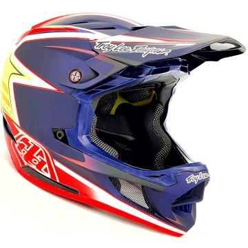 Troy Lee Designs D4 Carbon Lines Downhill Helm