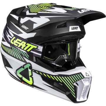 Leatt 3.5 Storm Junior Motocrosshelm met bril