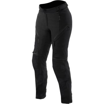 Dainese Mangen Absoluteshell Pro Black 2.0 waterdichte dames motorfiets textielbroeken