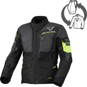 Macna Flexodus NightEye waterdichte motorfiets textieljas