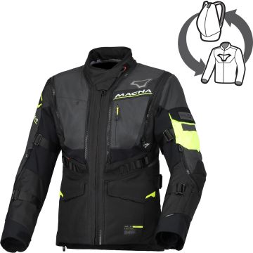 Macna Flexodus NightEye waterdichte dames motorfiets textieljas