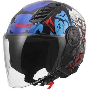 LS2 OF616 Airflow II Zombie II Open-Face Helm