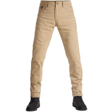 Pando Moto Robby Slim Beige Motorjeans