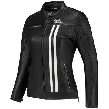 Rusty Stitches Alice Dames Motorfiets Leren Jas