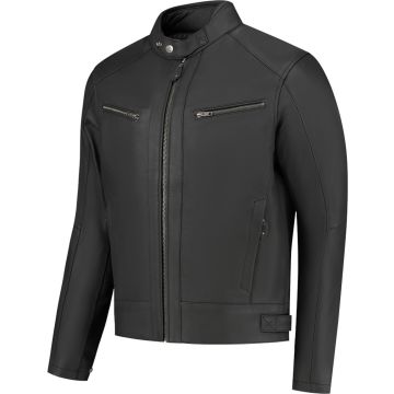 Rusty Stitches Dorian Motorfiets lederen jas