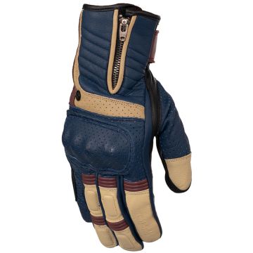 Rusty Stitches Simon Retro Motorfiets handschoenen