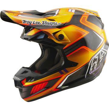 Troy Lee Designs SE5 Carbon MIPS Crest Motocrosshelm
