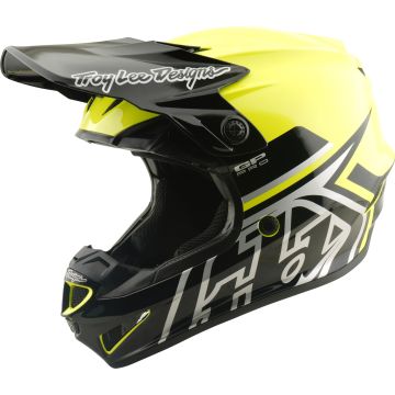 Troy Lee Designs GP Pro MIPS Mono Neon Jeugd motocrosshelm