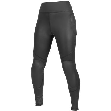 Pando Moto Tora Black Dames Motorleggings