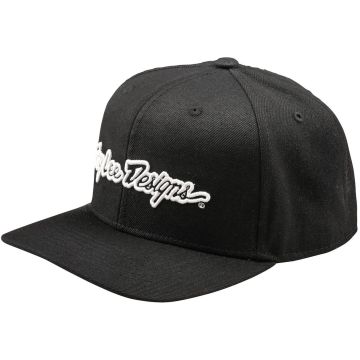 Troy Lee Designs Curved Signature Snapback-pet