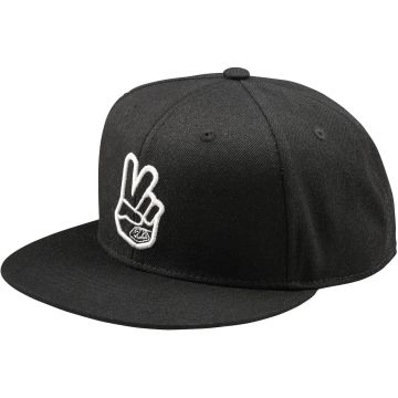 Troy Lee Designs Flat Bill Peace Snapback-pet