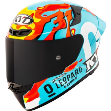 KYT TT-Revo Leopard Replica Aragon Helm