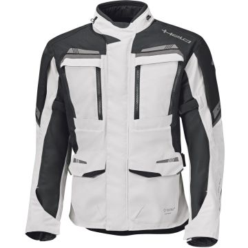Held Lonborg Top Zilver Zwart Textiele Motorjas