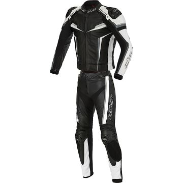 Büse Mille Black White 2PC Leather Motorcycle Suit