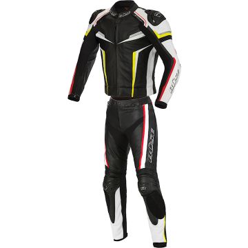 Büse Mille Black Red Yellow 2PC Leather Motorcycle Suit